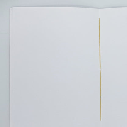 Notizbuch - Blanko - Rot-Gold B