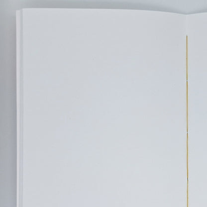 Notizbuch - Blanko - Rot-Gold D