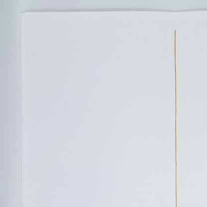 Notizbuch - Blanko - Rot-Gold C