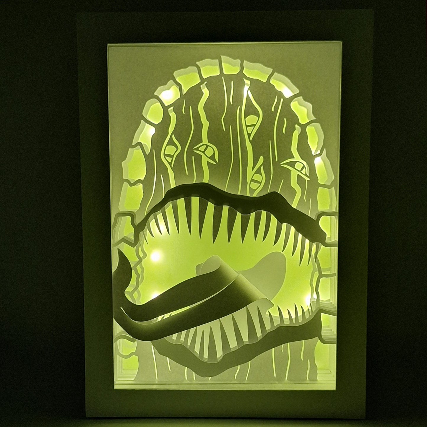 Paper Cut LED Lampe - "THE Door"